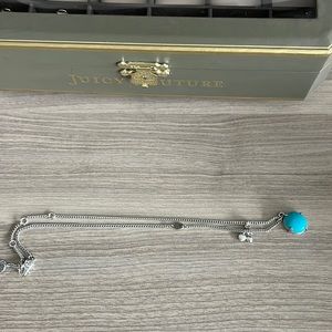 Juicy Couture Turquoise Charm Necklace
